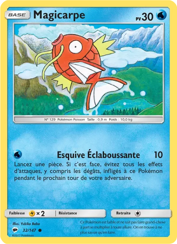 Carte Magicarpe