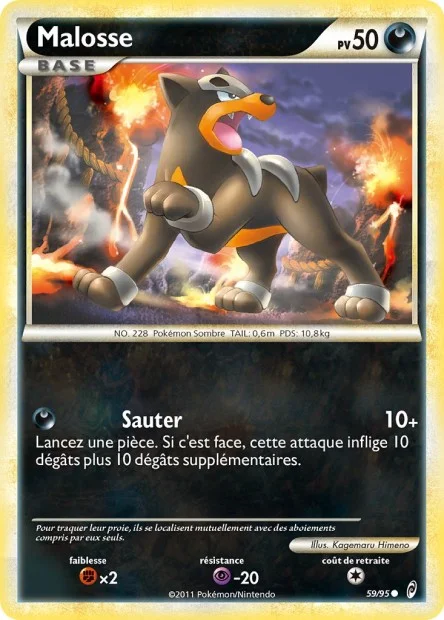 Carte Pokémon Malosse — L'Appel des Légendes