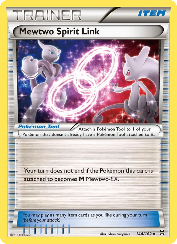 Carte Pokémon Mewtwo Spirit Link — Promos X&Y