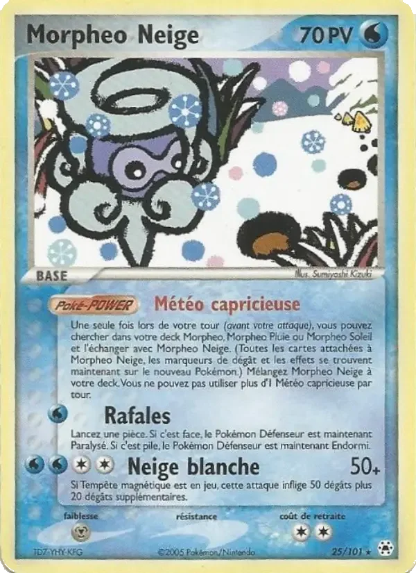 Carte Pokémon Morpheo Neige — Légendes Oubliées