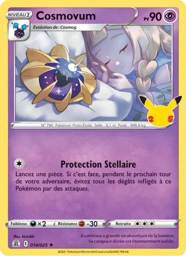 Carte Pokémon Cosmovum — Célébrations