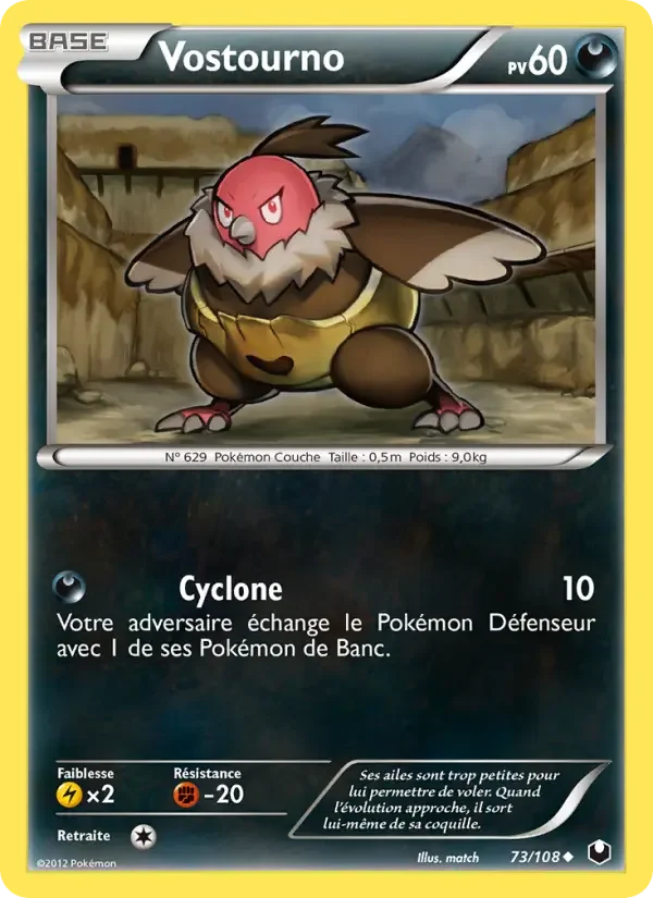 Carte Pokémon Vostourno — Explorateurs Obscurs