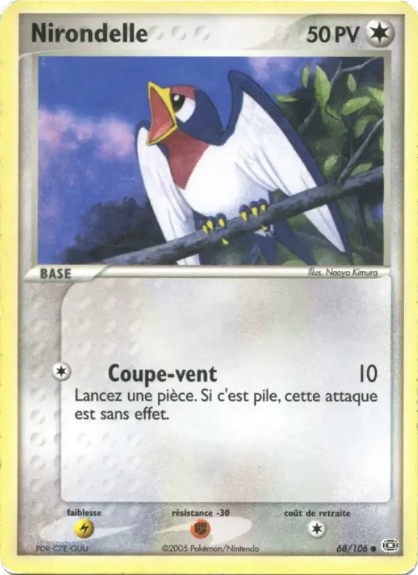 Carte Nirondelle