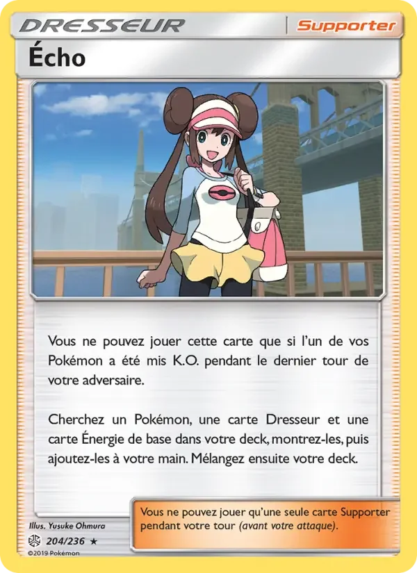 Carte Pokémon Écho — Éclipse Cosmique