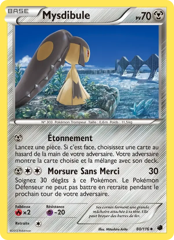 Carte Pokémon Mysdibule — Glaciation Plasma
