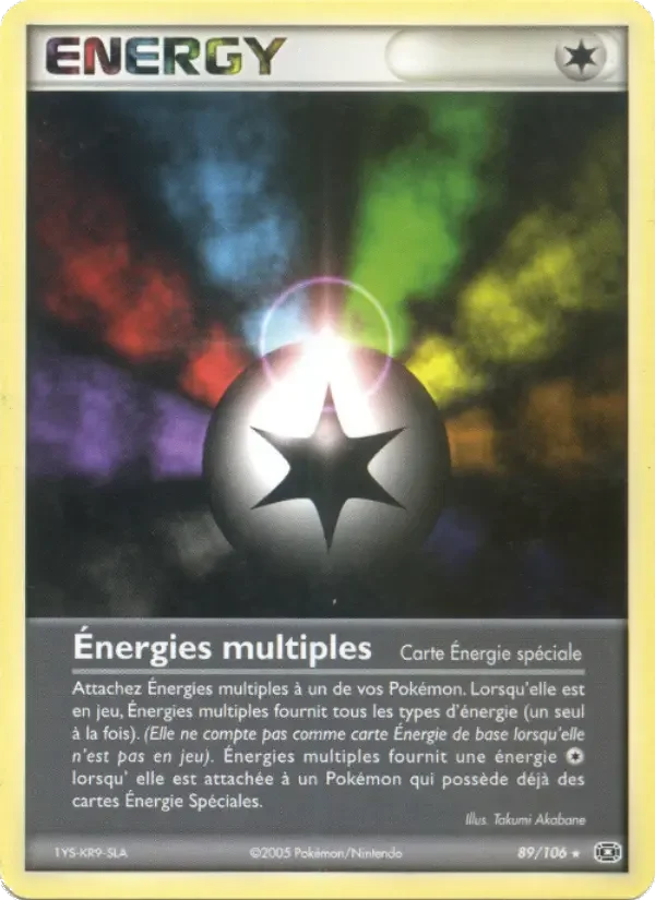 Carte Énergies multiples