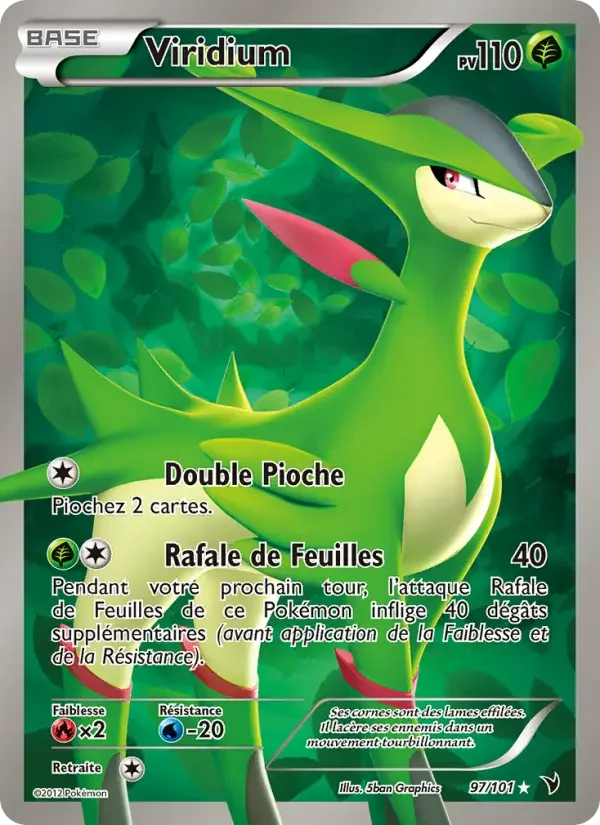Carte Pokémon Viridium — Nobles Victoires