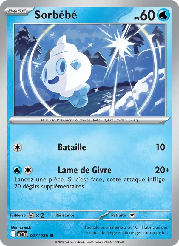 Carte Sorbébé