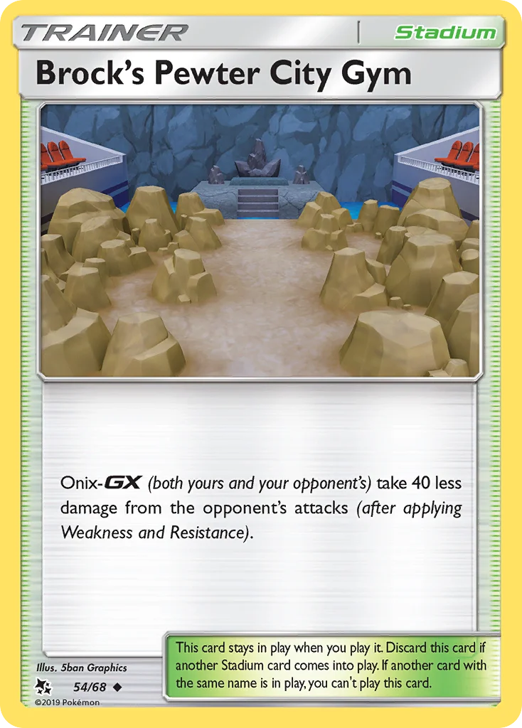 Carte Pokémon Arène d’Argenta de Pierre — Destinées Occultes