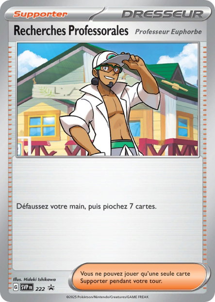 Carte Recherches Professorales