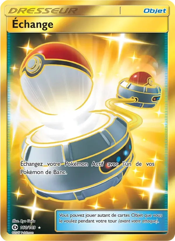 Carte Pokémon Échange — Soleil et Lune