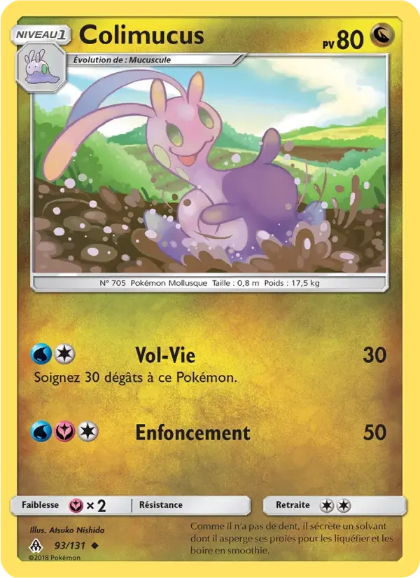 Carte Pokémon Colimucus — Lumière Interdite