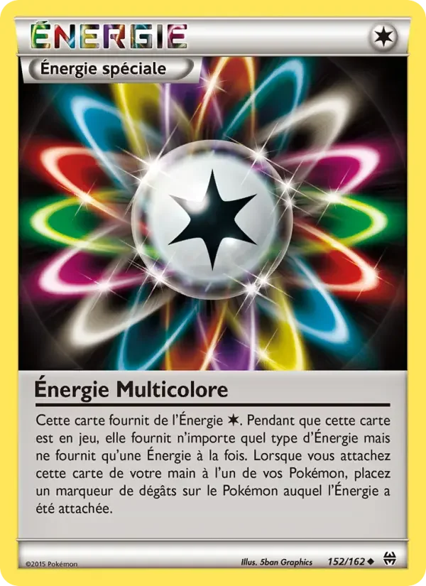 Carte Pokémon Énergie Multicolore — Impulsion TURBO