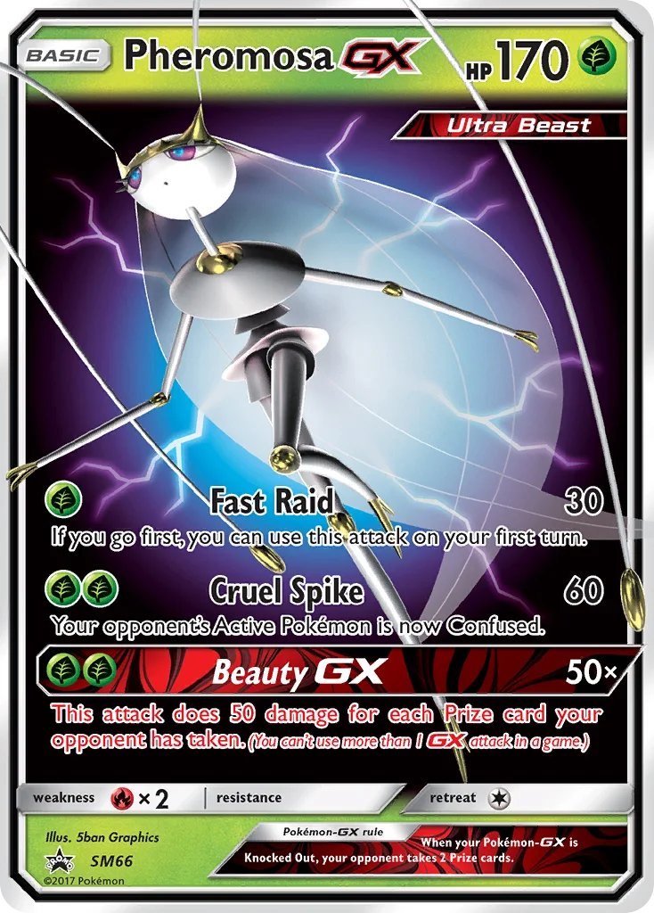 Carte Pokémon Cancrelove GX — Promos Soleil et Lune