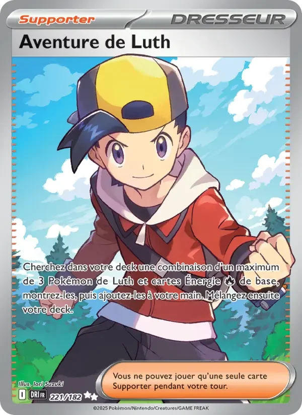 Carte Pokémon Aventure de Luth — Rivalités Destinées