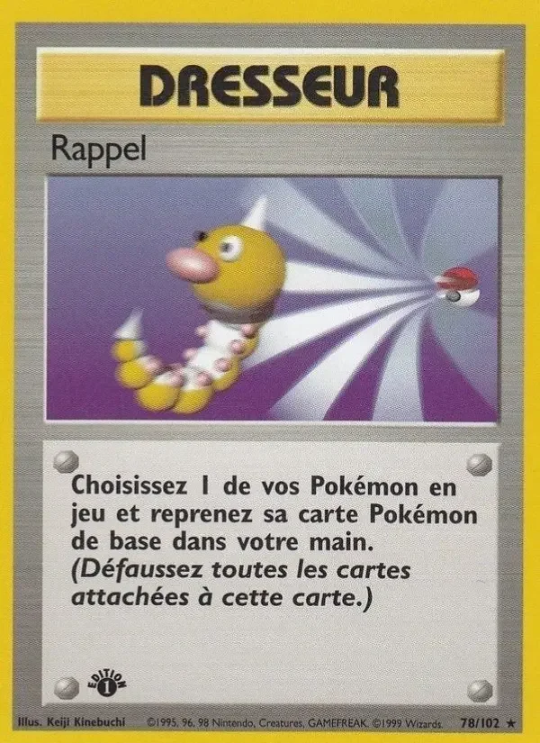 Carte Rappel