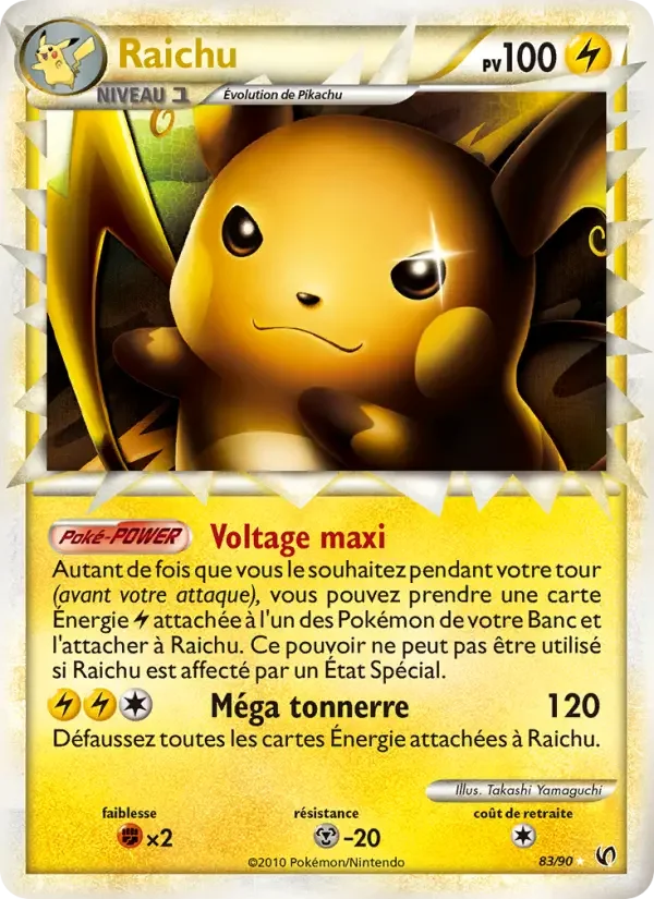 Carte Raichu