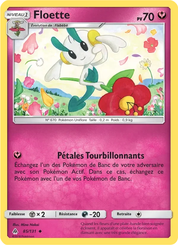 Carte Pokémon Floette — Lumière Interdite