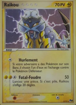 Carte Raikou