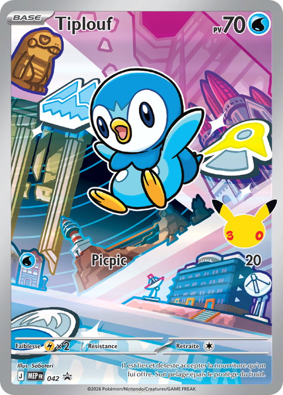 Carte Pokémon Tiplouf — Promos Méga-Évolution