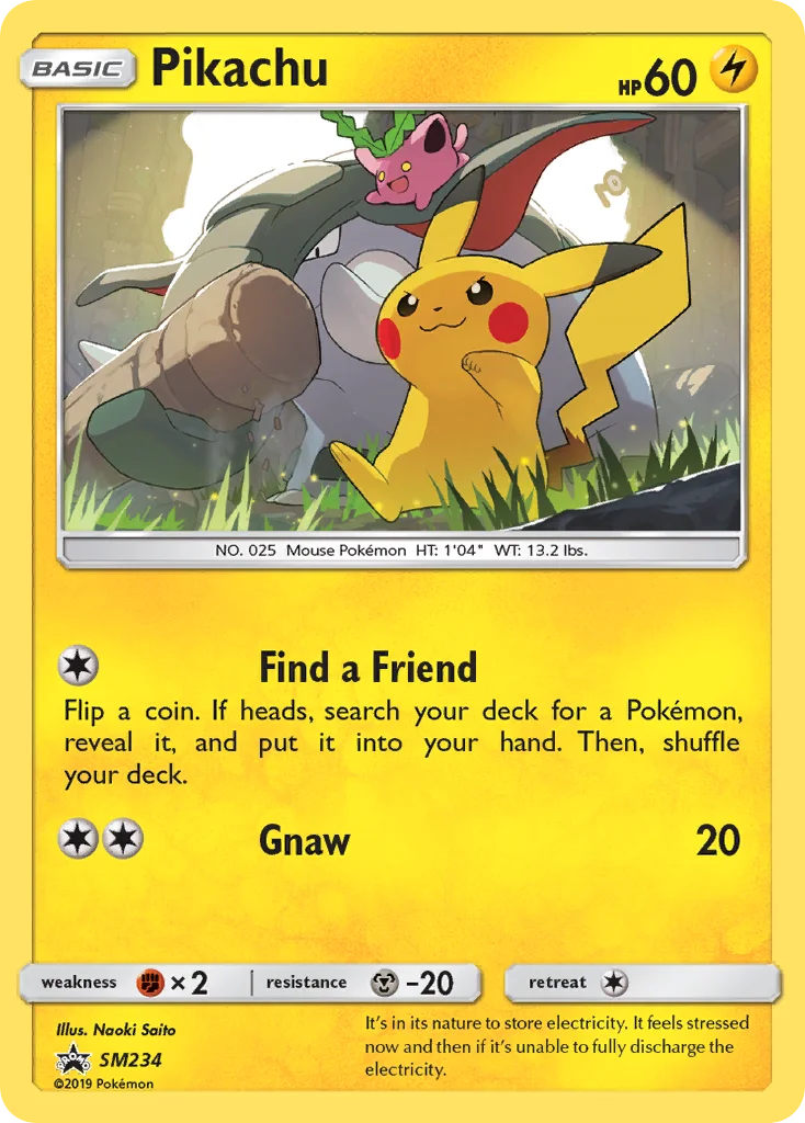 Carte Pikachu
