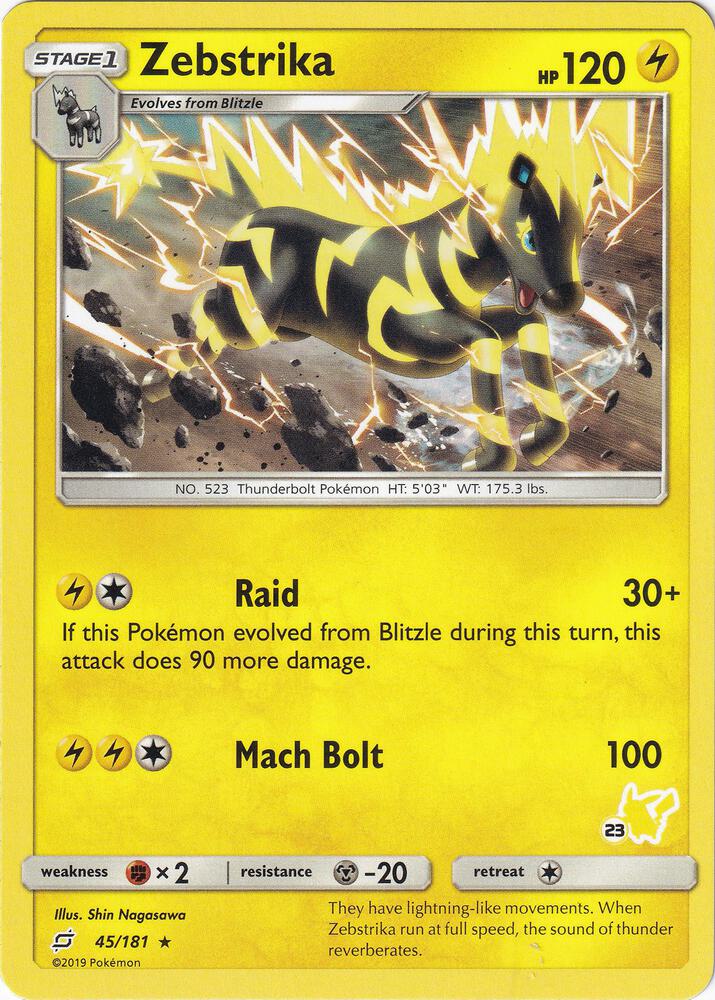 Carte Pokémon Zéblitz — Duo de Choc