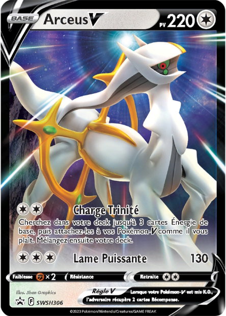 Carte Arceus V