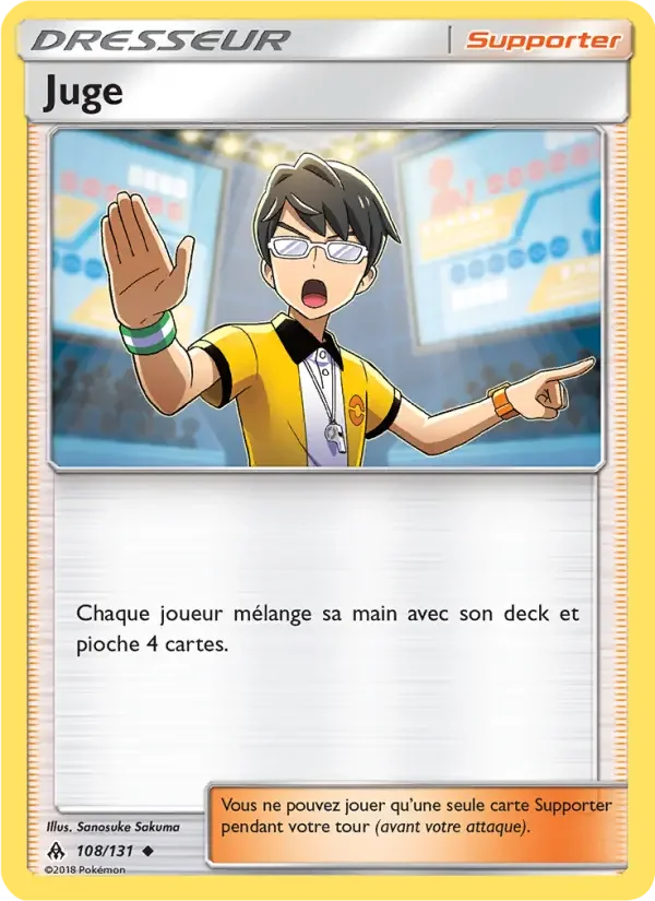 Carte Juge