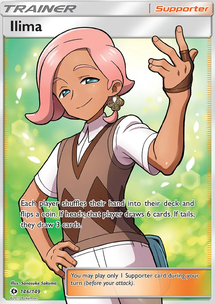 Carte Pokémon Ilima — Promos Soleil et Lune