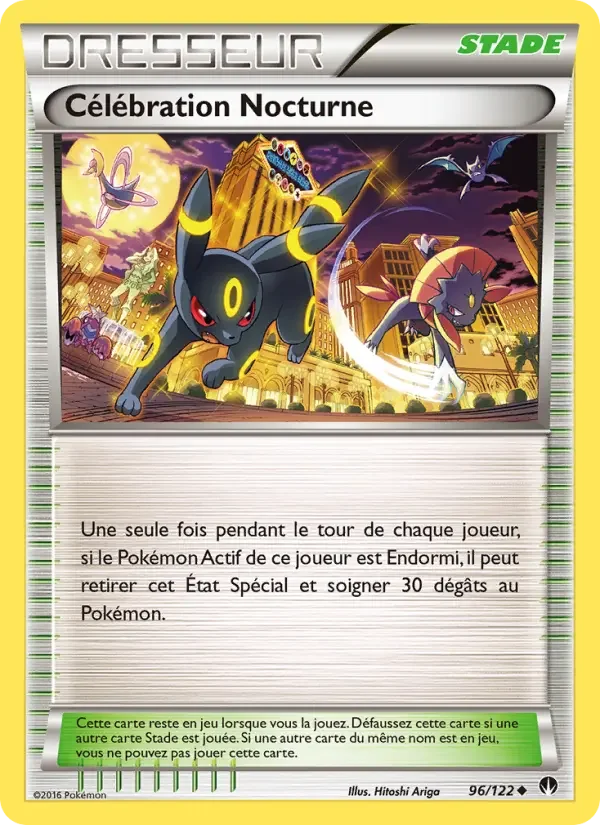 Carte Célébration Nocturne