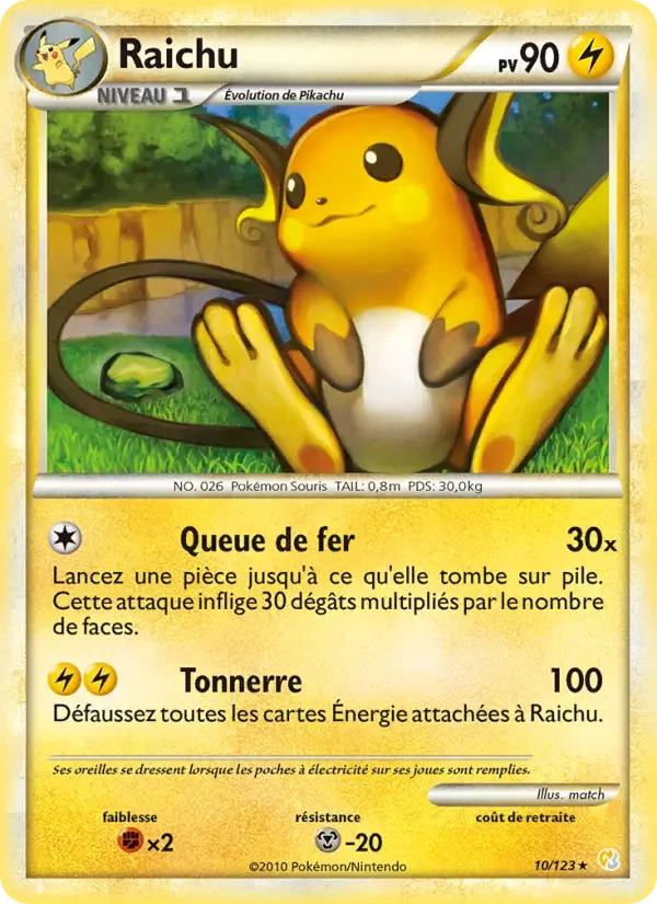 Carte Raichu