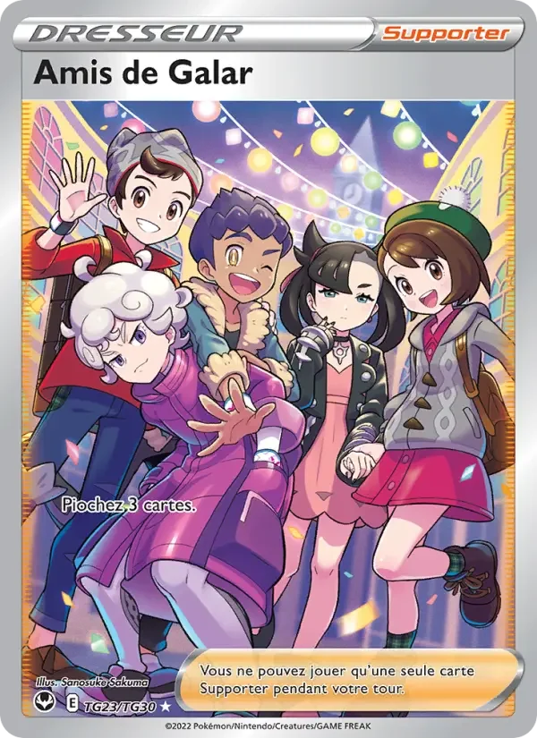 Carte Amis de Galar