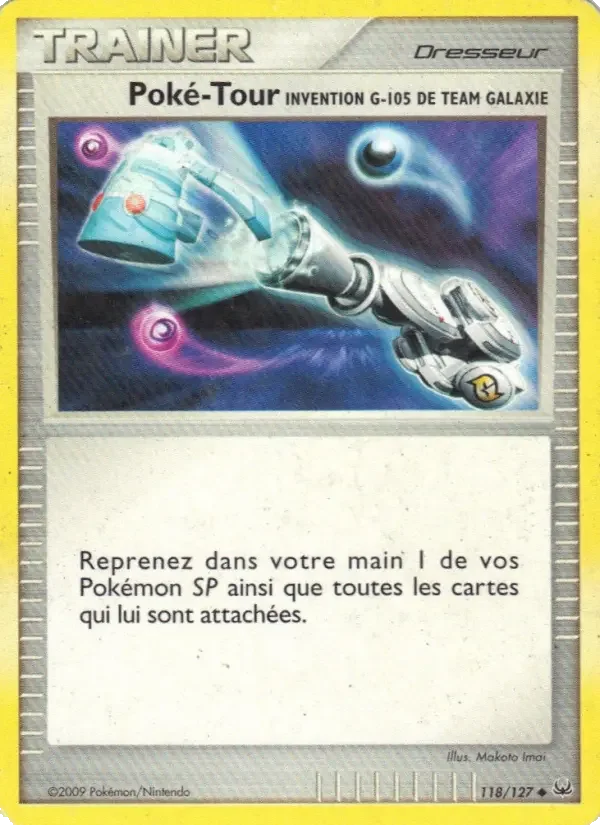 Carte Poké-Tour Invention G-105 de Team Galaxie
