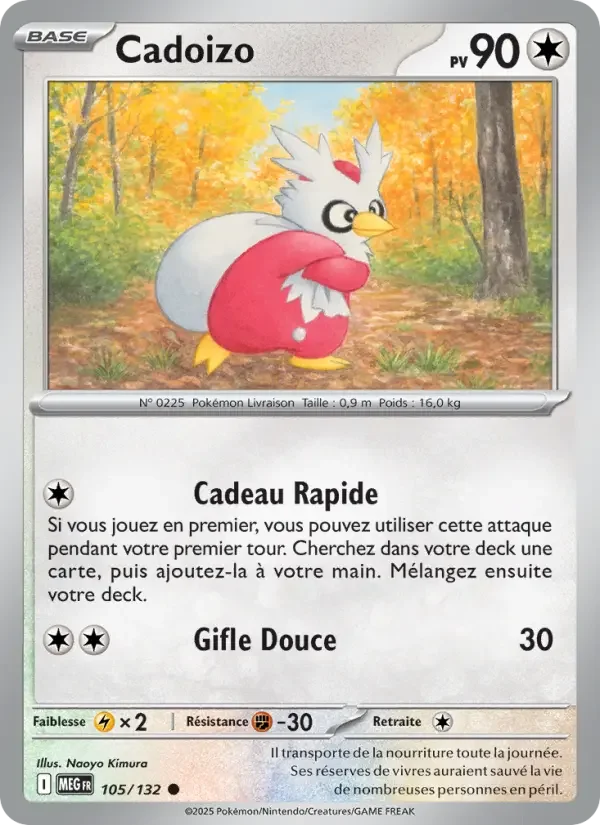 Carte Pokémon Cadoizo — Méga-Évolution