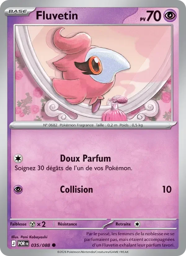 Carte Pokémon Fluvetin — Équilibre Parfait