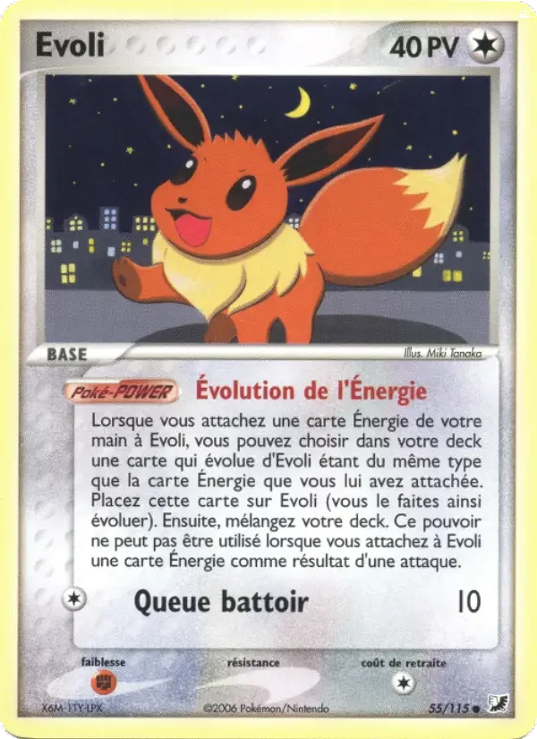 Carte Pokémon Evoli — Forces Cachées