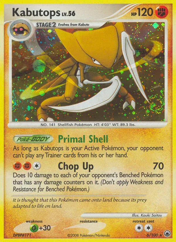 Carte Kabutops