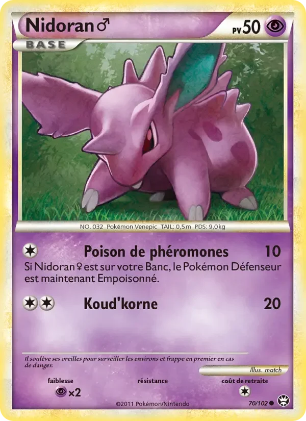 Carte Nidoran♂