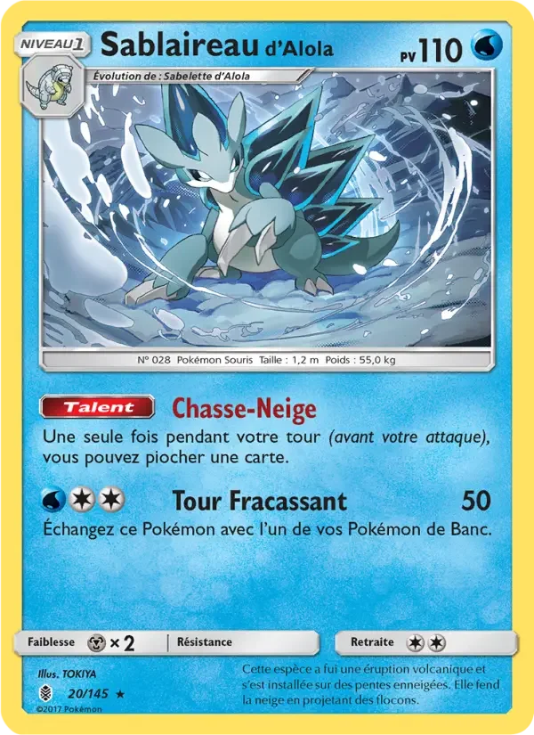 Carte Sablaireau d’Alola