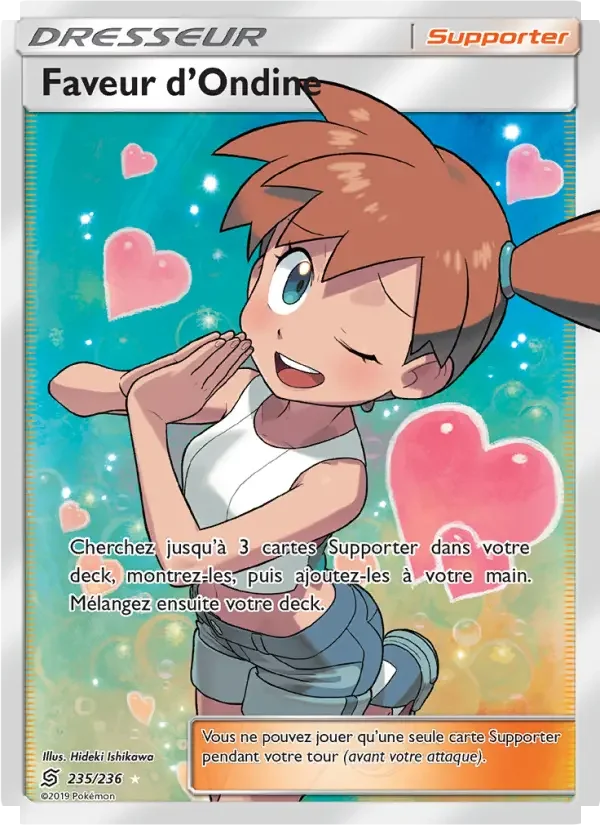 Carte Faveur d’Ondine