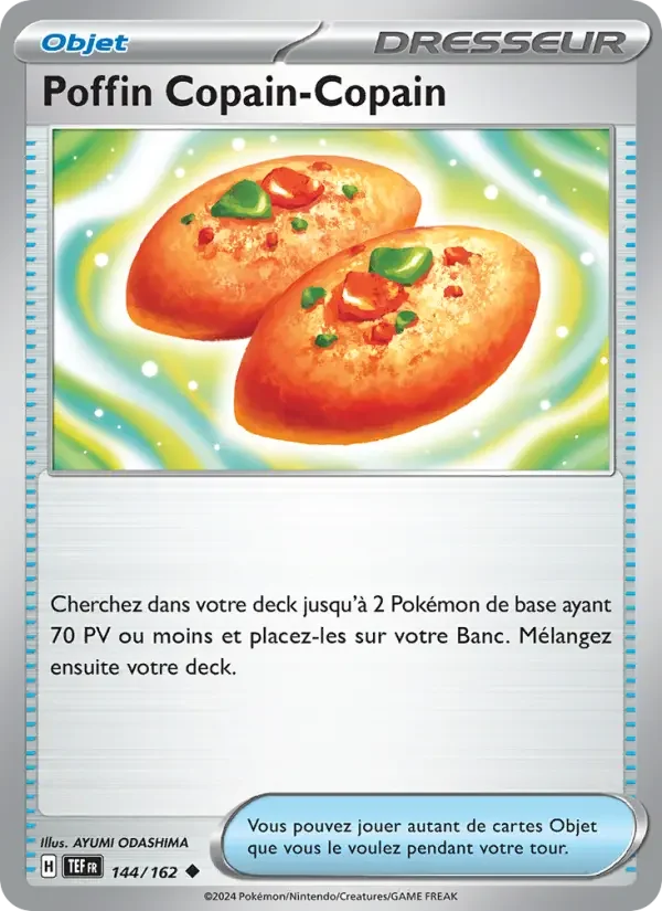 Carte Pokémon Poffin Copain-Copain — Forces Temporelles