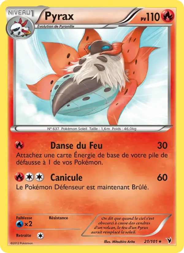 Carte Pokémon Pyrax — Nobles Victoires