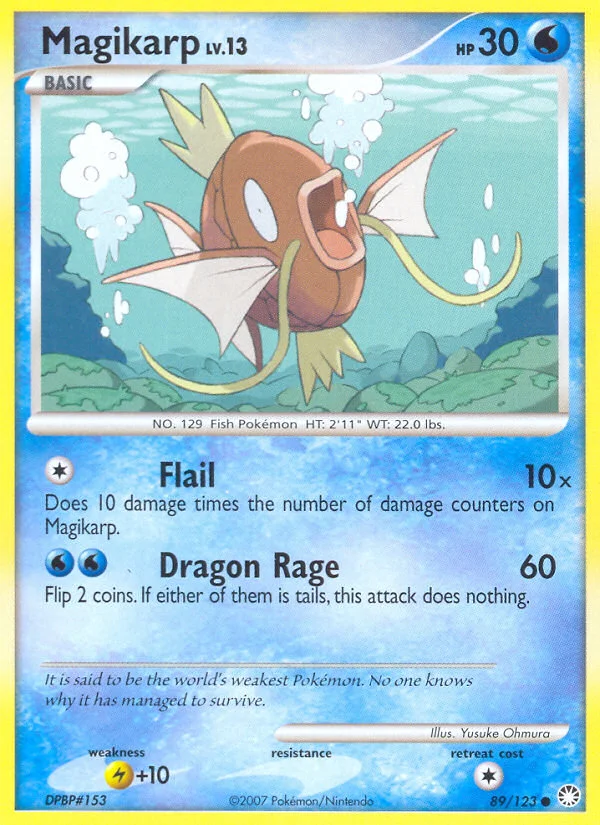 Carte Magicarpe