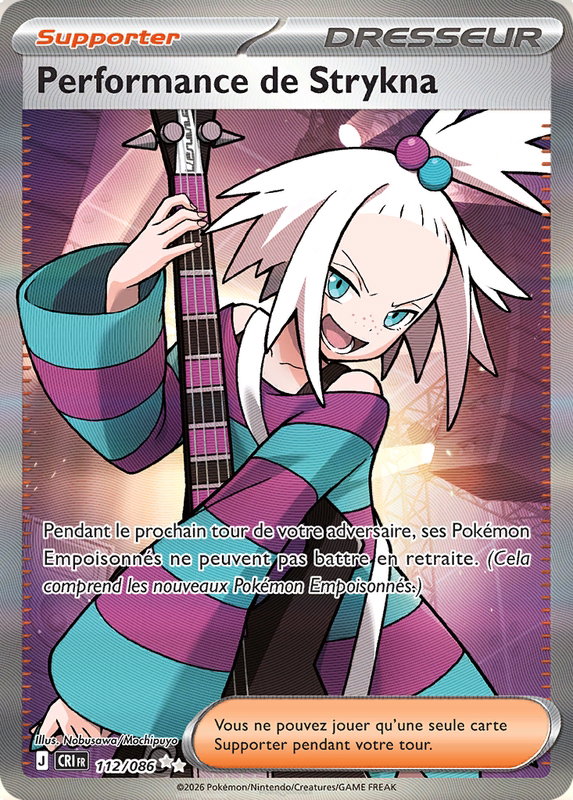 Carte Performance de Strykna