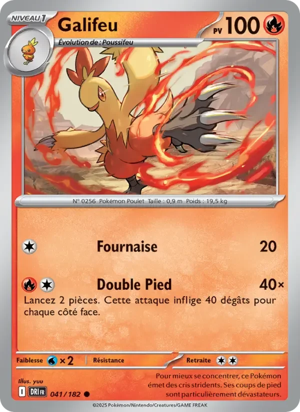 Carte Pokémon Galifeu — Rivalités Destinées