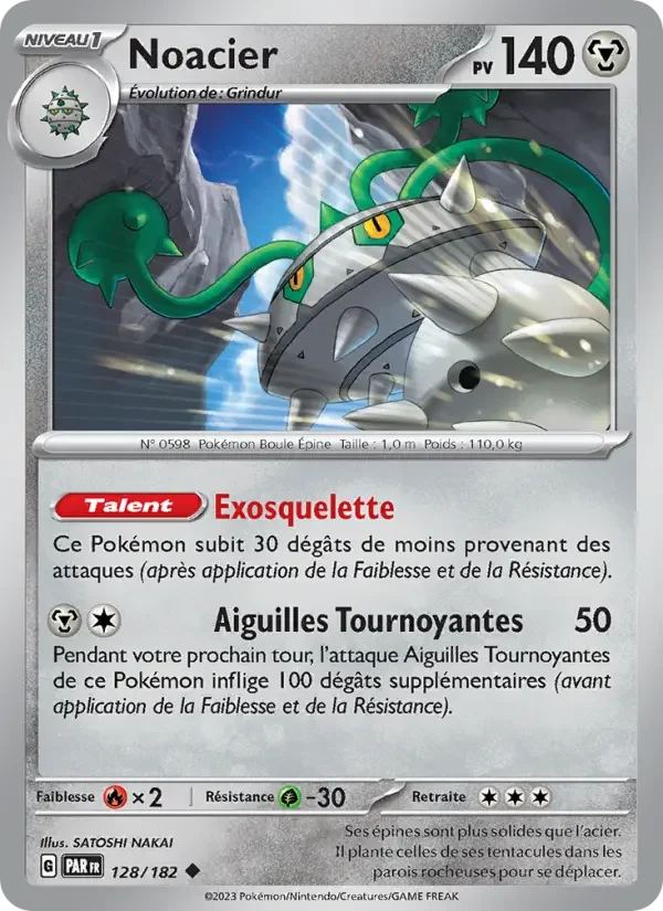 Carte Pokémon Noacier — Faille Paradoxe