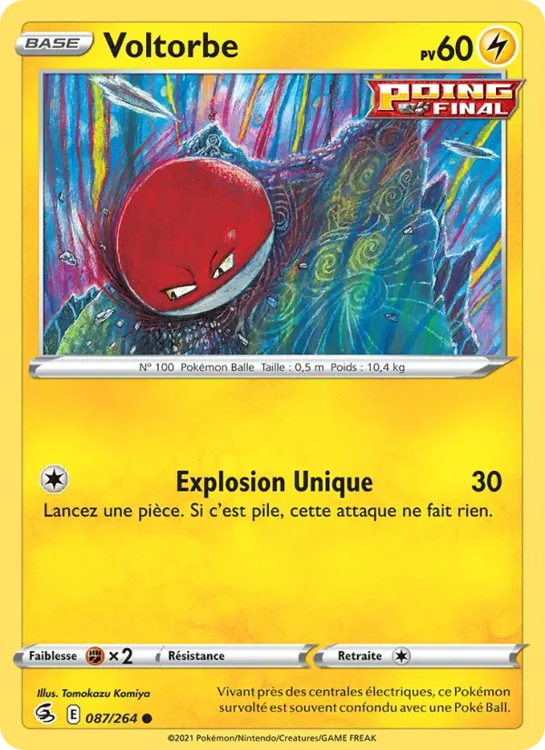 Carte Voltorbe