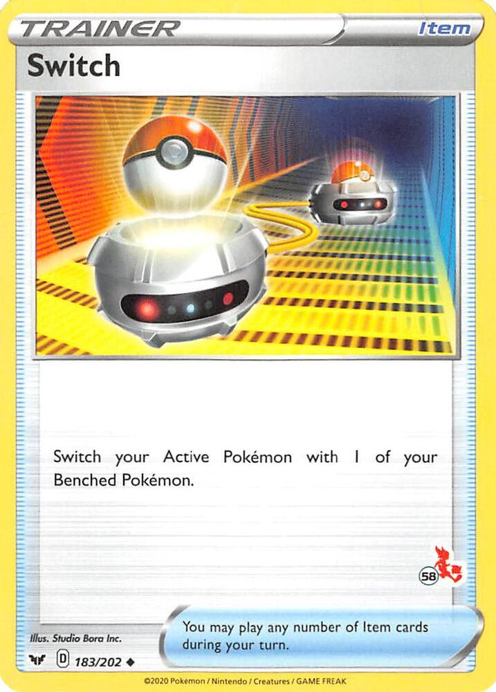 Carte Pokémon Échange — Épée et Bouclier