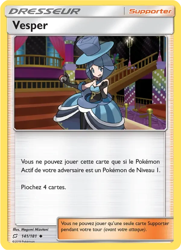 Carte Pokémon Vesper — Duo de Choc