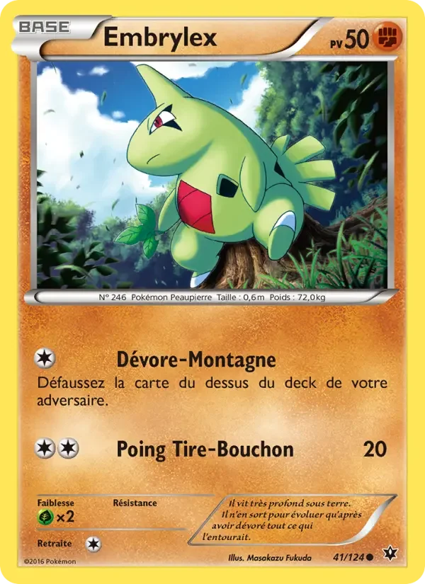 Carte Embrylex